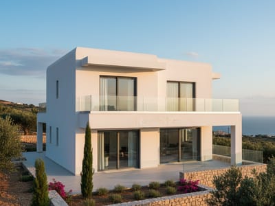 Νέα διώροφη οικοδομή στα Πιτσίδια